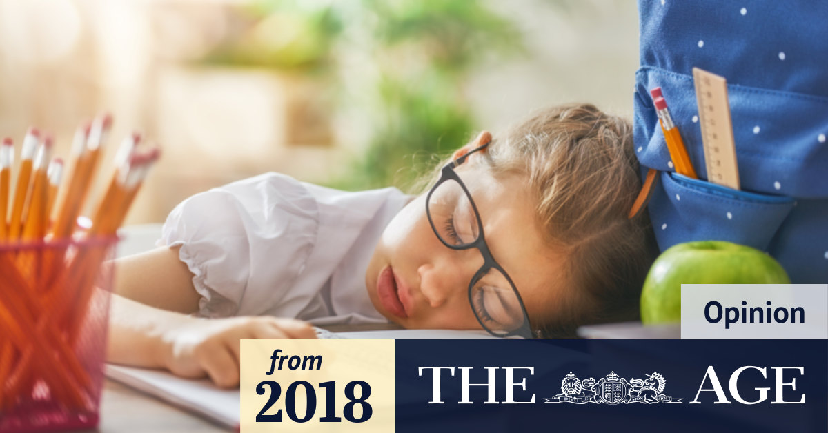 Why the school day should start later